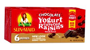 1 box (28 g) Cocoa Yogurt Raisins