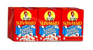 1 box (28 g) Vanilla Flavored Yogurt Raisins