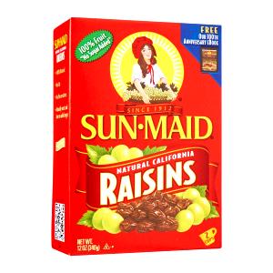 1 box (28.3 g) Natural California Raisins (Box)