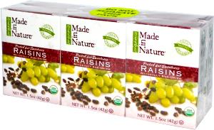 1 box (42 g) Raisins