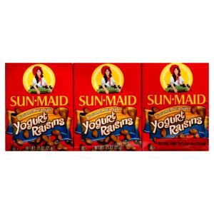 1 box Caramel Sea Salt Yogurt Raisins