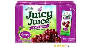 1 Box Grape Juice, Juice Box
