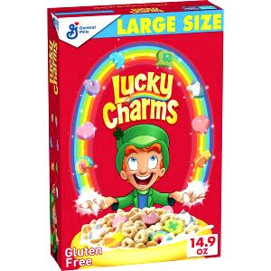 1 box Lucky Charms Cereal - Breakfast Pack