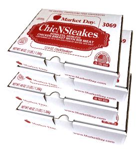 1 breast (4 oz) ChicNSteakes