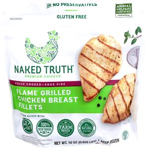 1 breast (4.3 oz) Flame Grilled Chicken Breast