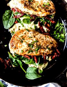 1 Breast Filled Chicken Breast, Continental