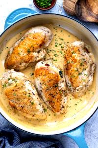 1 Breast Filled Chicken Breast, Portobello
