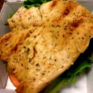 1 breast Grilled Chicken Breast (No Bun)