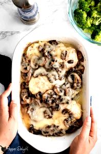 1 breast Portobello Mushroom Chicken