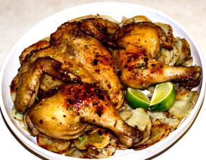 1 Breast (yield After Cooking, Bone And Skin Removed) Cornish Game Hen (Skin Not Eaten)