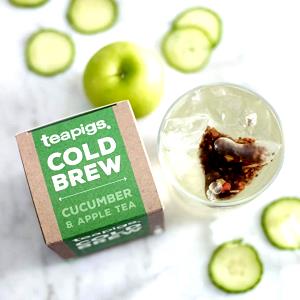 1 brewed teabag Apple Green Tea