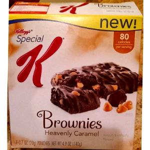 1 brownie (20 g) Special K Brownies Heavenly Caramel