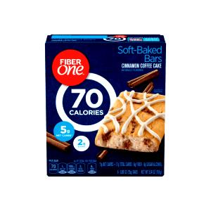 1 brownie (25 g) Fiber Brownie Cinnamon Coffee Cake