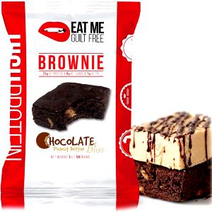 1 brownie (55 g) Chocolate Peanut Butter Bliss