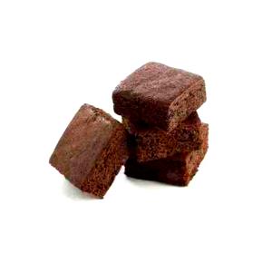 1 brownie (60 g) Double Chocolate Brownies