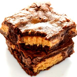 1 brownie Peanut Butter Cup Brownie