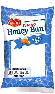 1 bun (142 g) Jumbo White Iced Honey Bun