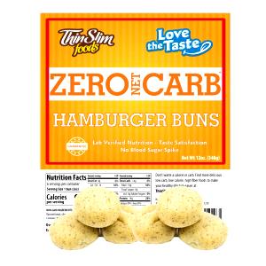 1 bun (2 oz) Zero Net Carb Hamburger Bun