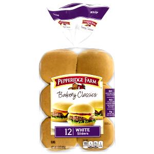 1 bun (36 g) White Sliders Mini Buns