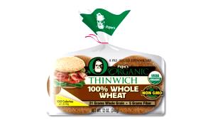 1 bun (43 g) 100% Whole Wheat Thinwiches