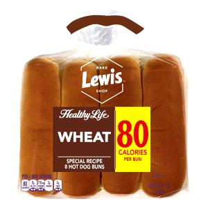 1 bun (43 g) 80 Calorie Wheat Hot Dog Buns