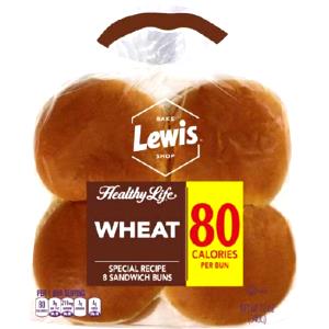 1 bun (43 g) Sandwich Enriched Buns
