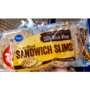 1 bun (43 g) Sandwich Slims 100% Whole Wheat
