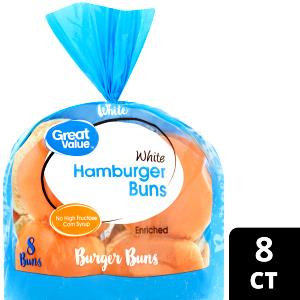 1 bun (43 g) Value Hamburger Buns