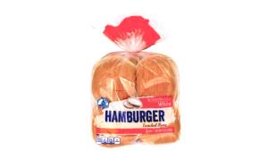 1 bun (43 g) White Hamburger Buns