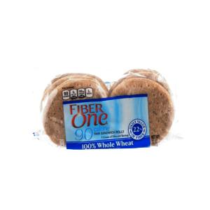 1 bun (43 g) Whole Wheat Rounds