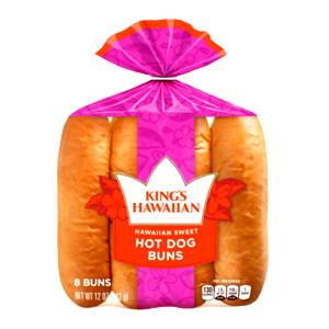 1 bun (48 g) Hawaiian Hot Dog Bun