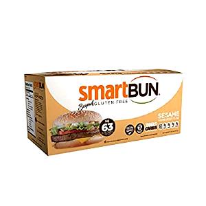 1 bun (50 g) Live Carb Smart Hamburger Buns