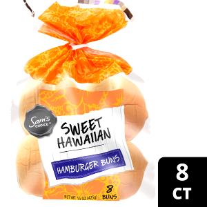 1 bun (53 g) Hawaiian Hamburger Buns