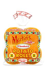 1 bun (53 g) Sandwich Potato Rolls