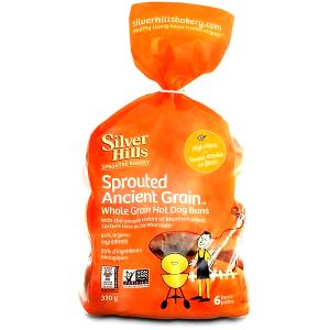 1 bun (55 g) Sprouted Ancient Grains Hot Dog Buns