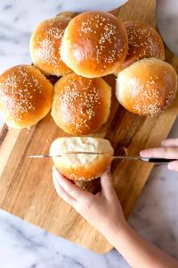 1 bun (56 g) Hamburger Bun