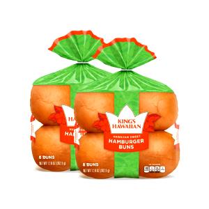 1 bun (60 g) Hawaiian Hamburger Buns
