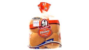 1 bun (60 g) Homestyle Honey Hamburger Buns