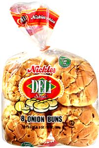 1 bun (64 g) Deli Style Onion Buns
