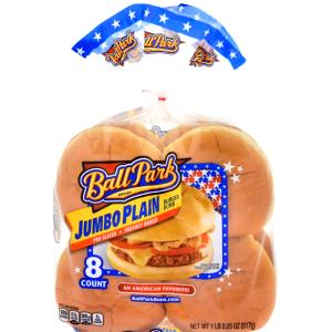 1 bun (88 g) Jumbo Hamburger Buns