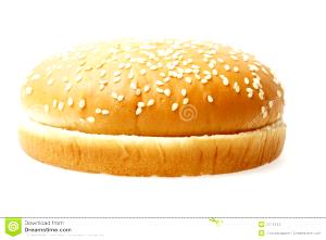 1 bun Hamburger (Bun Only)