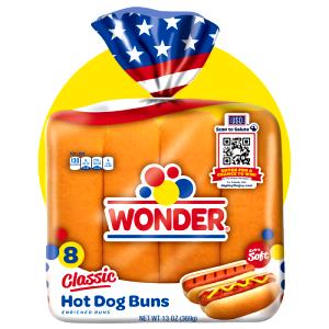 1 Bun Hot Dog Buns, Classic