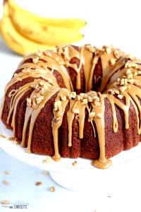 1 Bundt Or Tube Cake (approx 10" Dia) Banana Cake without Icing