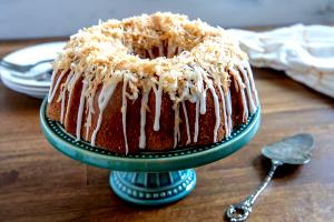 1 Bundt Or Tube Cake Coconut Cake with Icing