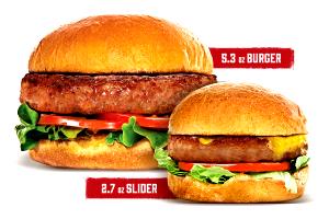 1 burger (106 g) Uncured Bacon & Cheddar Chicken Burger