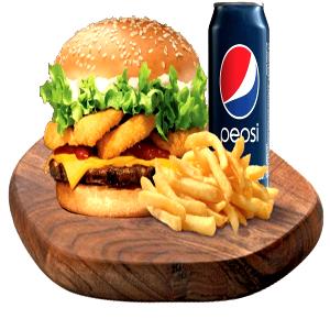 1 burger (111 g) Rodeo Burger