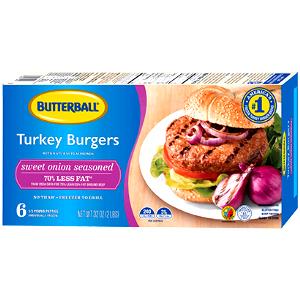 1 burger (112 g) Sweet Onion Turkey Burger