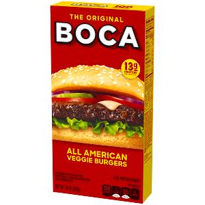 1 burger (113 g) All American Veggie Burgers