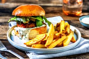 1 burger (113 g) BBQ Ranch Burger