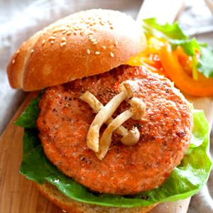 1 burger (113 g) Southwest Sockeye Salmon Burgers